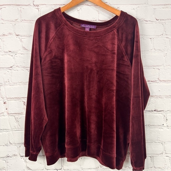 Gloria Vanderbilt plus size sweater plus size sweatshirt stretchy sweatshirt XXL - Picture 9 of 11